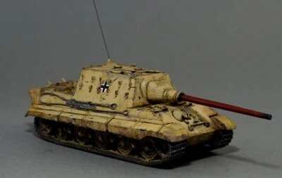 SS Panzerjager Tiger Ausf. B Jagtiger  BOLT ACTION painted German Army Warlord - Image 1 of 4