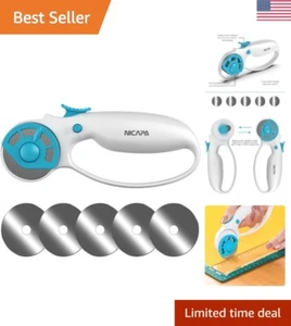 Multi-Purpose Rotary Cutter - 45mm - Safety Lock - Extra Blades - Affordable - Picture 1 of 8