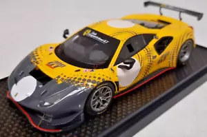 FERRARI 488GT MODIFICATA GIALLO/ARGENTO OPACO 2022 BBRC255 - Foto 1 di 2