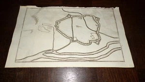 PLAN 17e s. - Toul - Fortifications - Merian Matthaeus 1656 - Picture 1 of 7