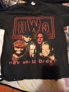NWO Wolfpac WCW Vintage Macho Man WWE WWF T-shirt - Picture 1 of 3