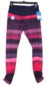 Pantalones de mujer Brooks reversibles Greenlight Tight SE NUEVOS CON ETIQUETAS azul marino paisaje/flor claro XS - Imagen 1 de 7