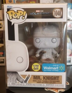 Funko POP! Mr Knight #1048 Walmart Exclusive Glow in the Dark - Picture 1 of 2