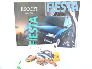 Brochure Publicitaire - Lot de 4 - Ford Fiesta et Escort 1995 - France - Bild 1 von 1