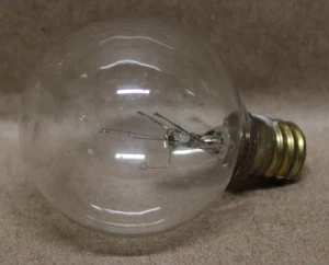 G40 Replacement Bulbs 25-Pack, 5W E12 (C7) Candelabra Base Clear Glass Bulbs ... - Picture 1 of 2
