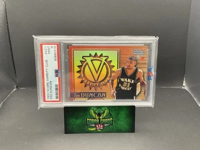 1997 Score Board Varsity Club Tim Duncan #VC1 Basketball Rookies PSA 9 - Image 1 of 2