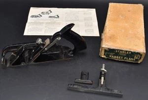 Outil de travail du bois vintage Stanley 78 Rabbet Plane pour bande météo - Photo 1/5