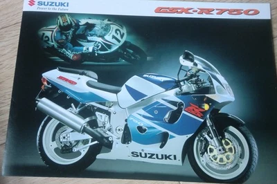Suzuki GSX-R750 1998 folleto Japón GSXR750 gsx 98 Foto 1 de 4