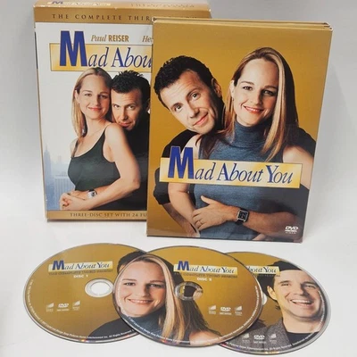 Mad About You The Complete Third Season DVD 2007 NTSC Region 1 VG+ Tested 24 Eps - Image 1 of 3