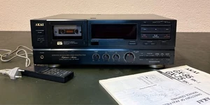 Akai GX75 MK II incl. manual de instrucciones y mando a distancia RC-G95 Cassette Deck - Imagen 1 de 10