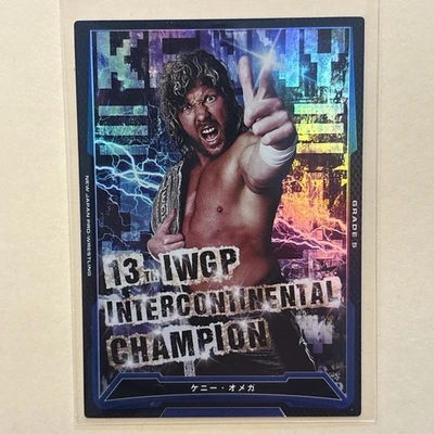 Kenny Omega 2016 King Of Pro Wrestling 13th IWGP IC Champ Holofoil Refractor AEW Foto 1 de 2