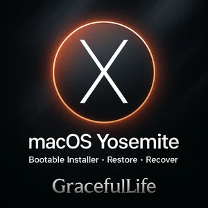 MacOS YOSEMITE 10.10 ~ Bootable Repair Install Recover Restore ~ 64-Bit Software - Picture 1 of 5