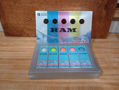 New Old Stock RAM Golf Balls  5 Sleeves Sealed Neon Soft Spin QTY: 15 - Image 1 of 4