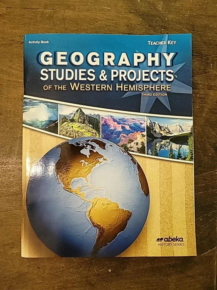 Abeka Teacher Key/Geography Studies & Projects of Western Hemisphere (3rd Ed.) - Image 1 of 1