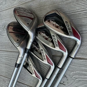 Callaway DIABLO EDGE Iron Set 4H 5H 6-9 Callaway Uniflex W55 Women’s Right Hand - Picture 1 of 12