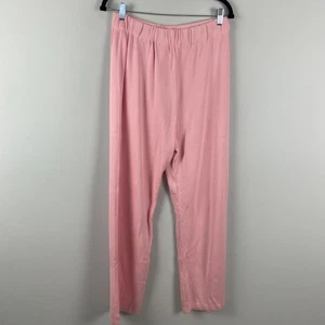 Storybook Knits Sweater Pants Size Medium Pull On Pink Lounge Straight Leg - Picture 1 of 9