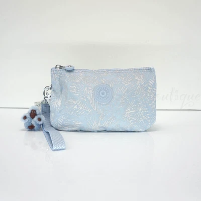 Kipling Creativity XL очень большой мешочек KI0416 полиамид блестящий цветочный синий - Изображение 1 из 4