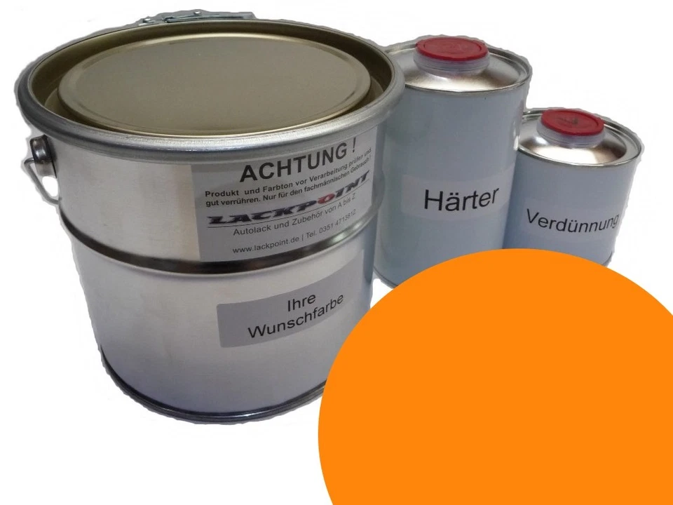 7 Liter Set 2K Autolack geeignet für BMW 022 Inka kein Klarlack Tuning M Lackpo - Bild 1 von 1