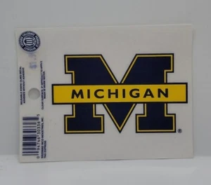 University Of Michigan Wolverines Window Decal 3.5"x3.75" - Picture 1 of 4