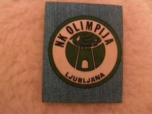 NK.OLIMPIJA Football soccer Club OLIMPIJA Ljubljana - Vintage Jeans sticker - Picture 1 of 10