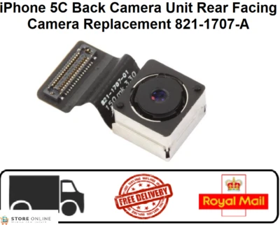 For iPhone 5C Back Camera Unit Rear Facing Camera Replacement 821-1707-A - Image 1 of 2