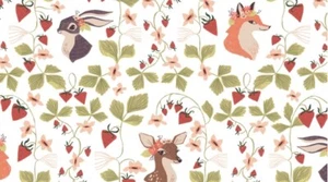 Fabric 100% Cotton Dear Stella Animals Portraits Sold by 1/2 Metre - Picture 1 of 3