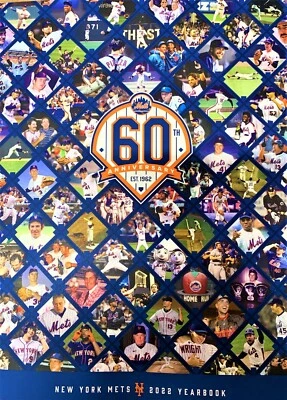 2022 NEW YORK METS N.Y. YEARBOOK MLB PROGRAM WORLD SERIES? CHAMPIONS BASEBALL - Image 1 of 4
