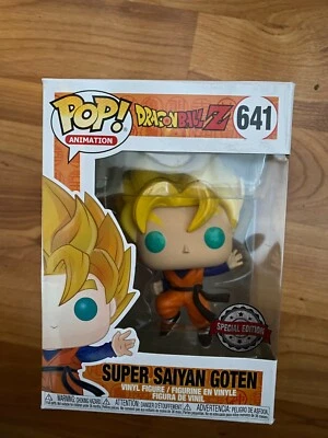 En Caja Funko Pop Vinilo #641 Dragon Ball Z Súper Saiyan Goten Figura Animación - Imagen 1 de 4