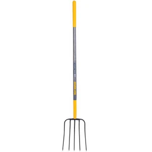 True Temper 2812300 5-Tine Forged Manure Fork - Picture 1 of 3