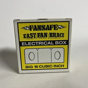 Reiker Fansafe Easy Fan Brace Electrical Box Ceiling Fan Installation Kit 33303 - Picture 1 of 4