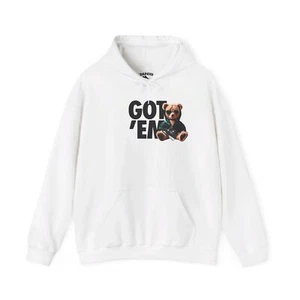 GOT-HOODY Tee Shirt to match Air Jordan Retro 4 White Thunder HOODIE Collection - Picture 1 of 11