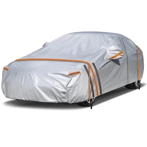 Sedan Car Cover Waterproof Rain Sun Dust Outdoor Protector for Audi A8 2014-2021 - Picture 1 of 8
