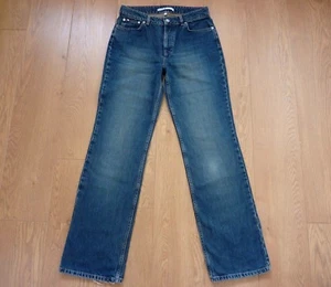 Tommy Hilfiger Jeans Ladies Classic Straight Fit Blue Size UK 10 - Picture 1 of 12