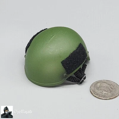 1:6 scale BBI Green Half Cut MICH Helmet for 12" Figures SEAL CAG - Image 1 of 4