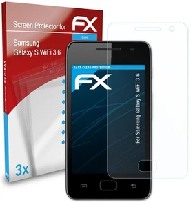 atFoliX 3x Screen Protector for Samsung Galaxy S WiFi 3.6 clear - Picture 1 of 9