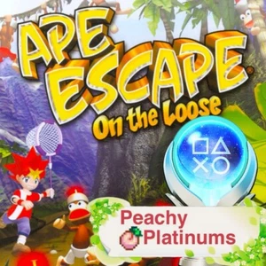 Ape Escape: on the loose PS4/PS5 Platinum Trophy Service - Foto 1 di 1
