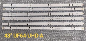 LOTE COMPLETO 3 TIRAS LED 43" UF64-UHD-A - Picture 1 of 2