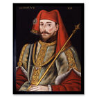 Portrait King Henry IV England Painting Royal Historic Art Print Framed 12x16