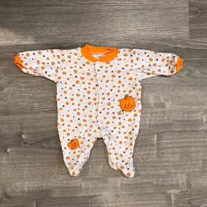 Pijama infantil BabyGear Halloween calabaza 1 pieza 0-3 m - Imagen 1 de 3