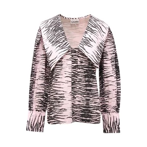 7998AT camicia donna GANNI woman over shirt - Picture 1 of 4