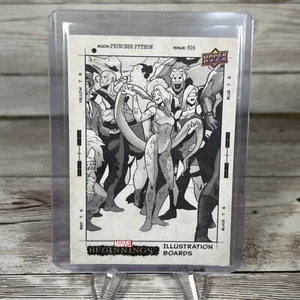 PRINCESS PYTHON 2022 UD Marvel Beginnings Vol 2 Illustration Boards #IB-31 - Picture 1 of 2