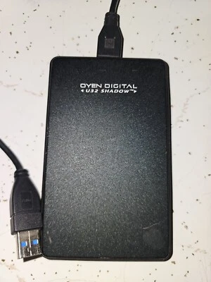 Oyen U32 Shadow 1TB USB-C External Hard Drive Unformatted WORKS See Pics  - Image 1 of 4