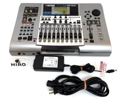 BOSS BR-1200CD Digital Recorder 40GB HDD Tested Working Audio Production Tool - Image 1 of 4