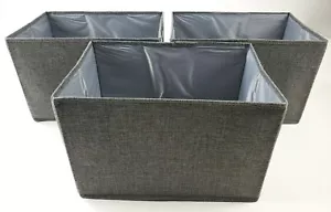 GRANNY SAYS Clothing Storage Bins, Cloth Bins for Closet Organization, 3 Pack - Picture 1 of 12