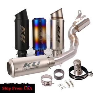 Sistema de escape puntas silenciador tubo medio modificado para Duke 250 RC390 390 ADV 2021 - Imagen 1 de 11