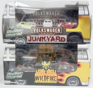 Lot of 2 Greenlight Motor World VW Volkswagen Diecast Miniature Toy Car Sets! - Picture 1 of 17