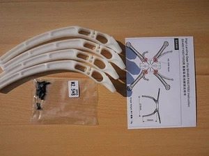 Universal Tall Landing Gear Skid for DJI F450 F550 SK480 Multirotor Quadcopter - Picture 1 of 6