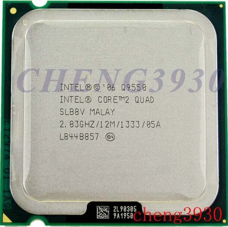 Intel Core 2 Quad Core Q9550 12M 2.83GHz 1333 Quad Core LGA775 CPU Processor - Image 1 of 1