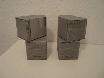 2x BOSE Jewel Lautsprecher silber TOP Zustand Lifestyle & Acoustimass - Bild 1 von 4