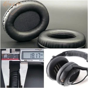 Cuscinetti auricolari in pelle morbida a forma di uovo ellisse ovali per cuffie Amphiton serie TDS 7 - Foto 1 di 12